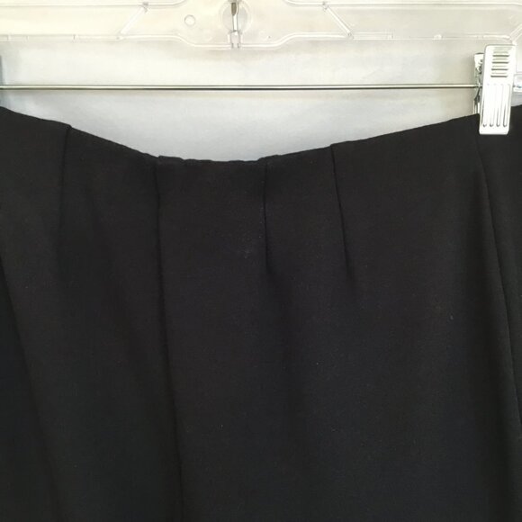 Coldwater Creek Classic Fit Pull-on Pants Women's Size Petite Small 8 Black - Picture 5 of 8